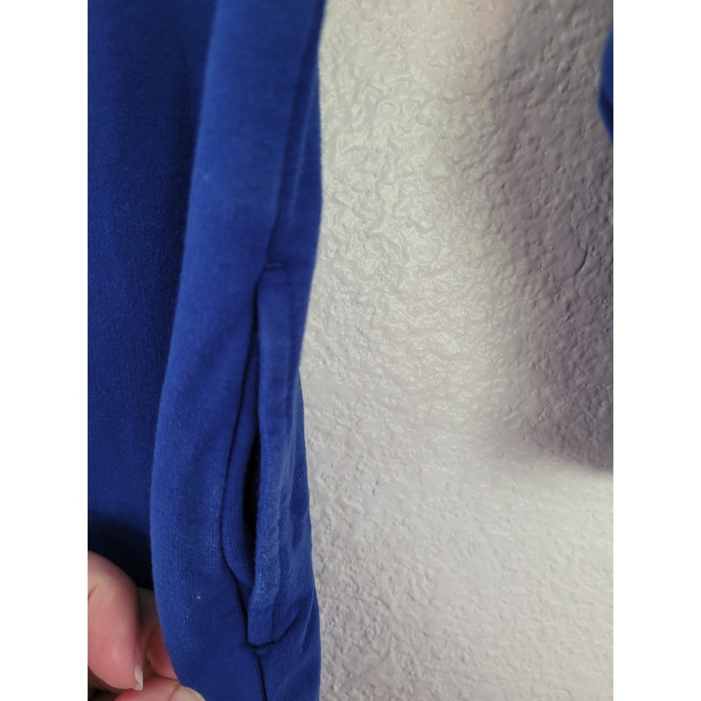 Primary Kids Royal Blue Crewneck Sweatshirt Pockets 4-5 Cotton Blend #8 - Picture 4 of 5